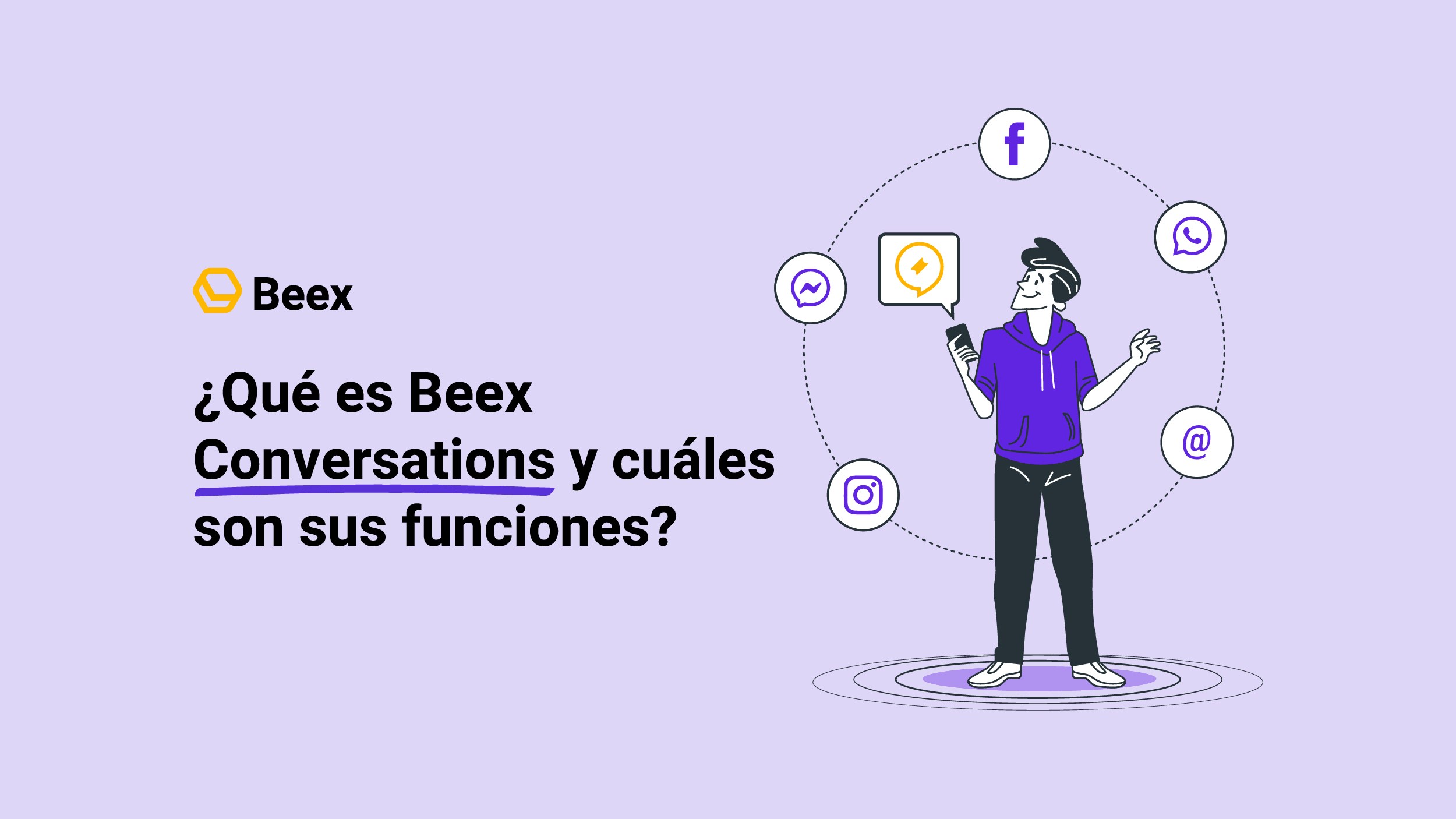 ¿Qué es Beex Conversations y cuáles son sus funciones?