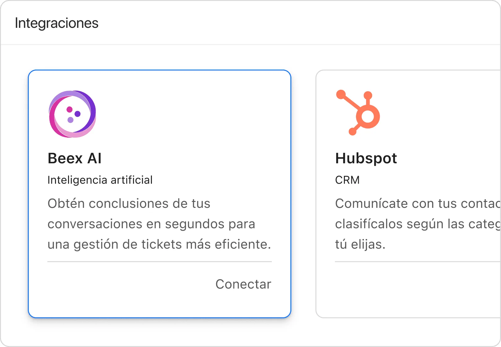 Más fácil de usar, más fácil de integrar
