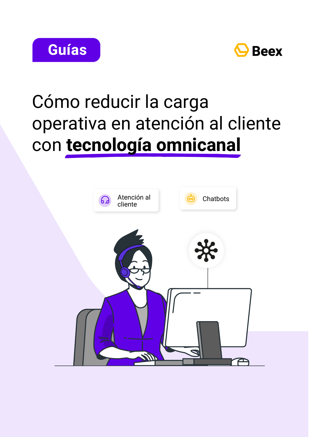 Cómo reducir la carga operativa en atención al cliente con tecnología omnicanal