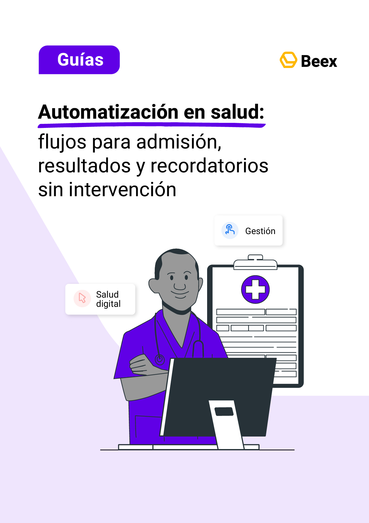 Automatización en salud: flujos para admisión, resultados y recordatorios sin intervención