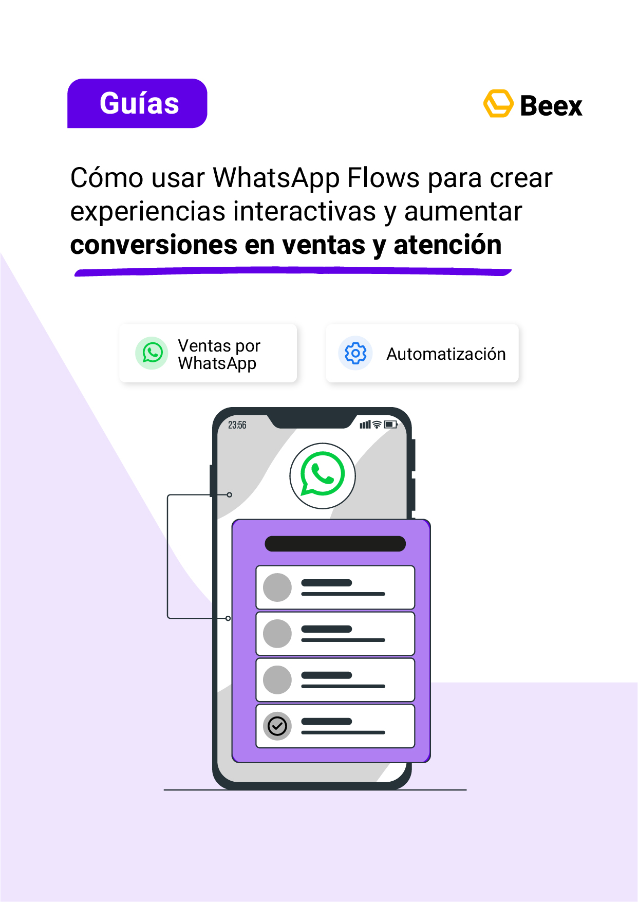 Cómo usar WhatsApp Flows para crear experiencias interactivas y aumentar conversiones sin salir de WhatsApp