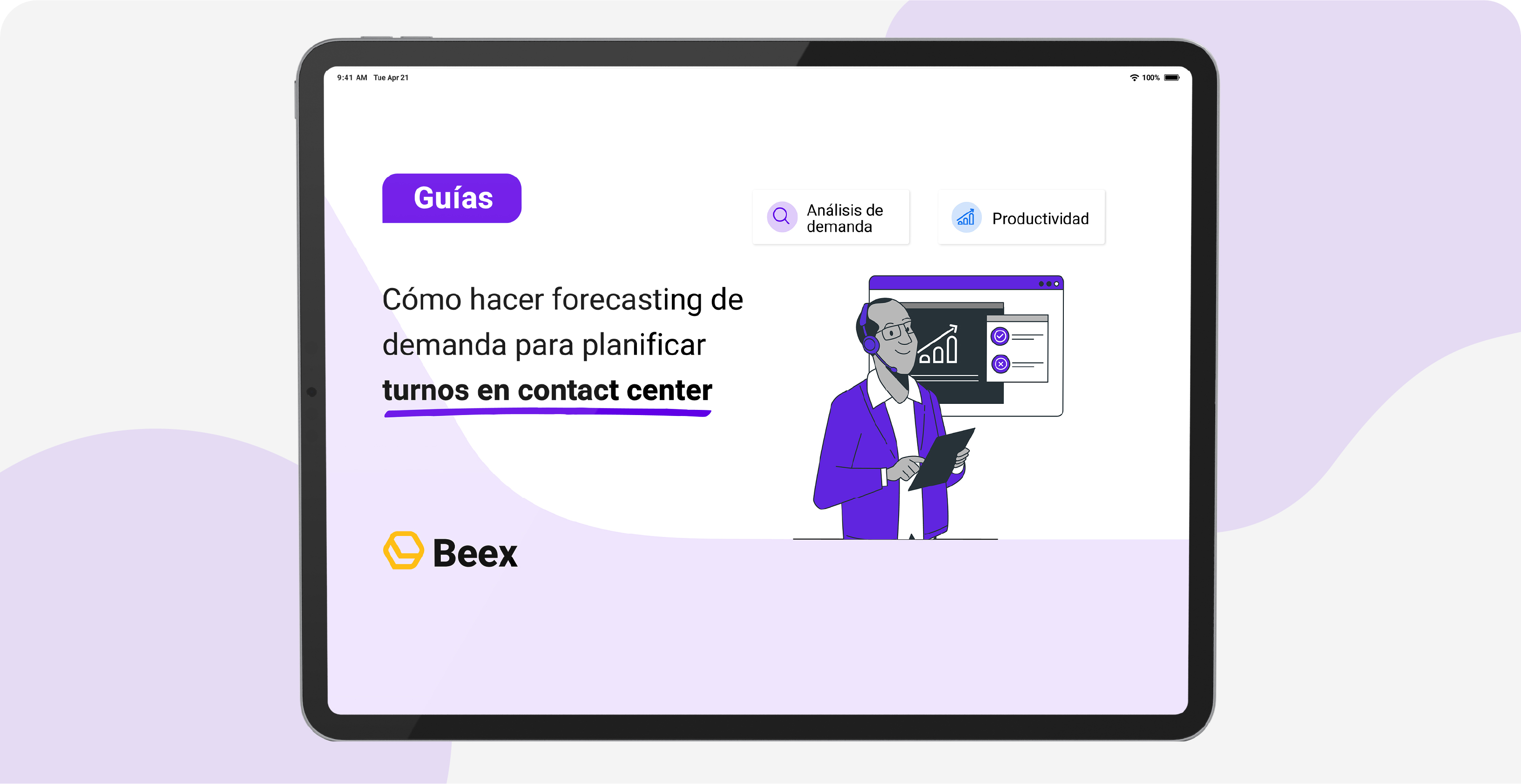 Cómo hacer forecasting de demanda para planificar turnos en contact center