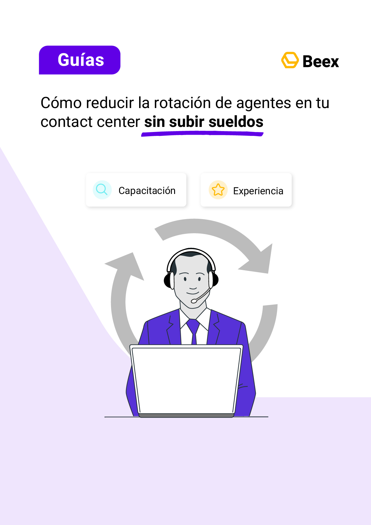 Cómo reducir la rotación de agentes en tu contact center sin subir sueldos