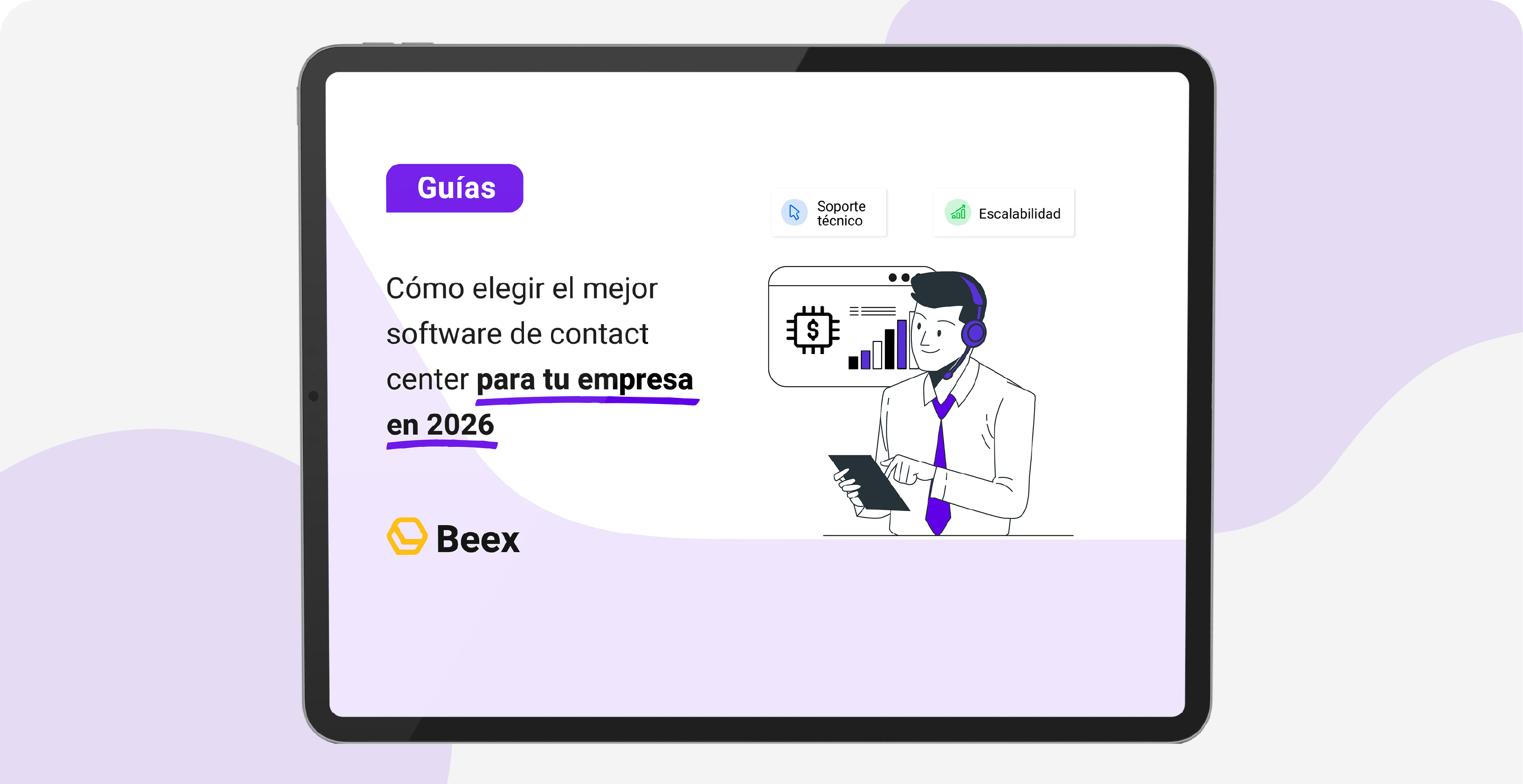 Cómo elegir el mejor software de contact center para tu empresa en 2026