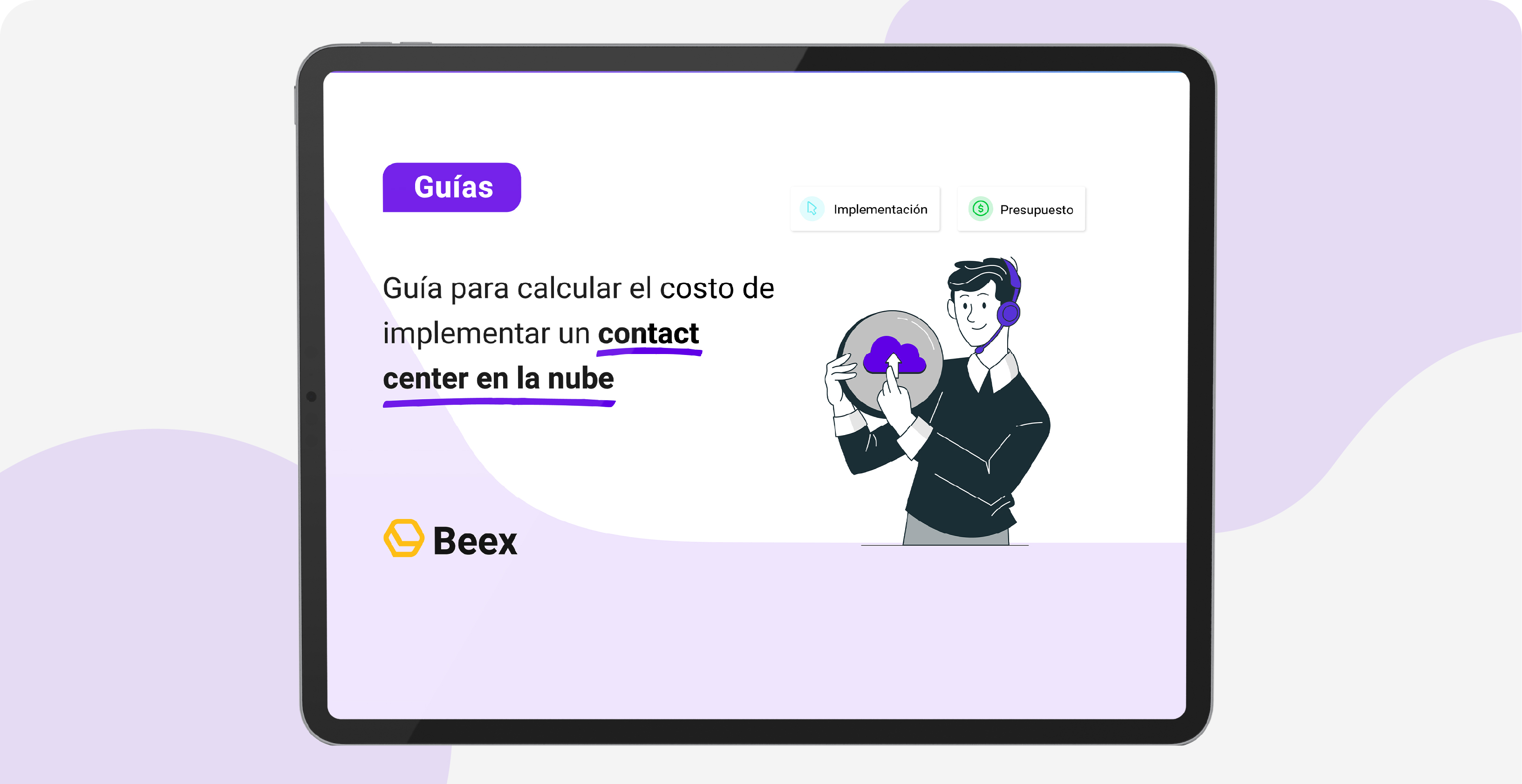 Guía para calcular el costo de implementar un contact center en la nube