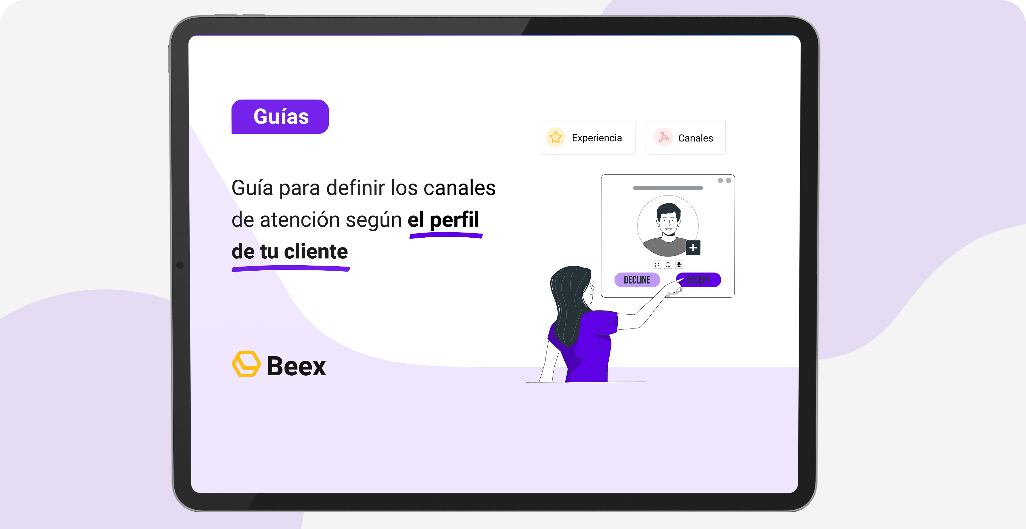 Guía para definir los canales de atención según el perfil de tu cliente