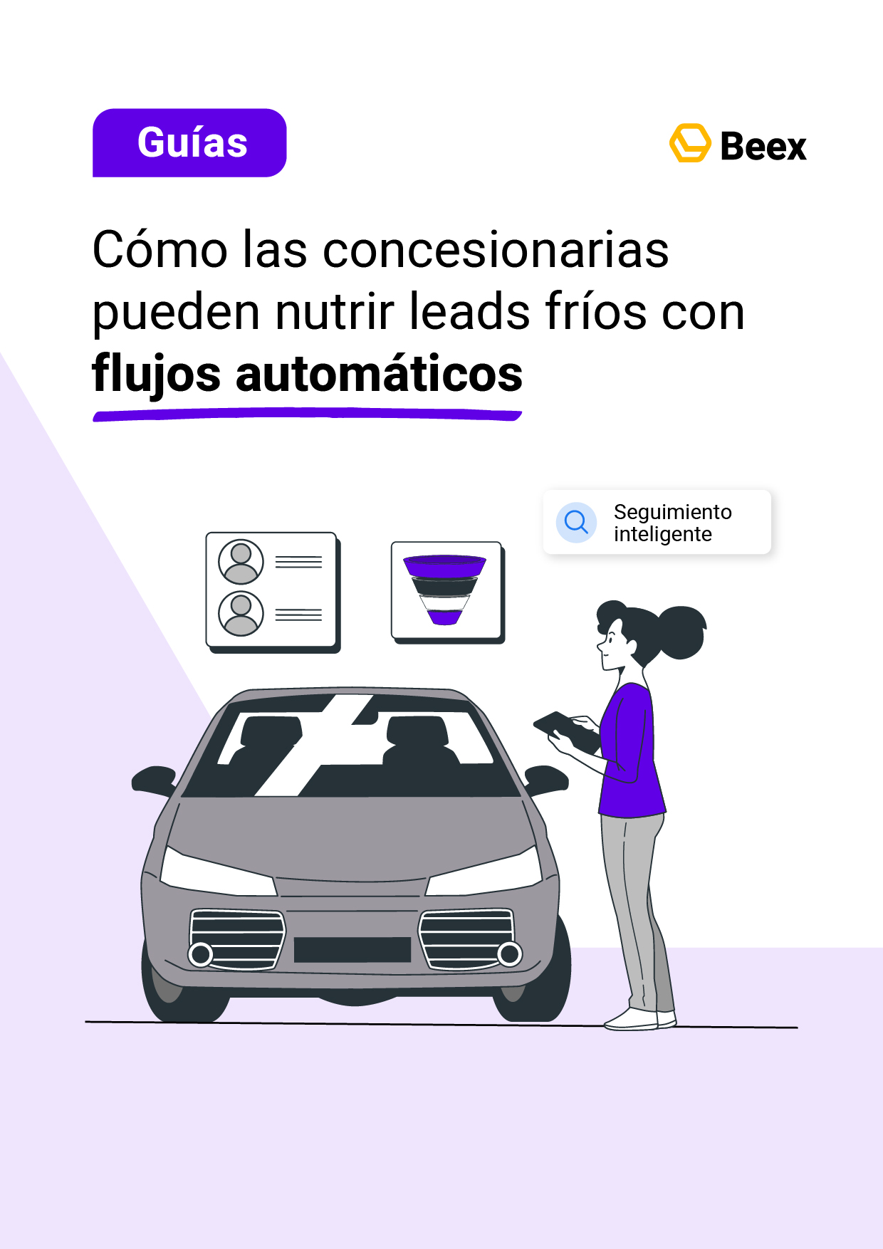 Cómo las concesionarias pueden nutrir leads fríos con flujos automáticos