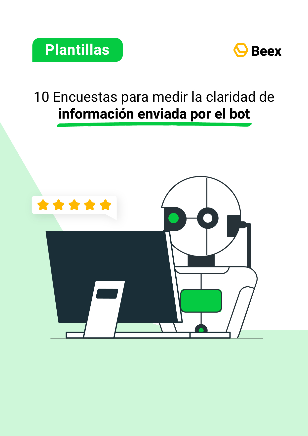 Encuestas para medir la claridad del bot en atención al cliente