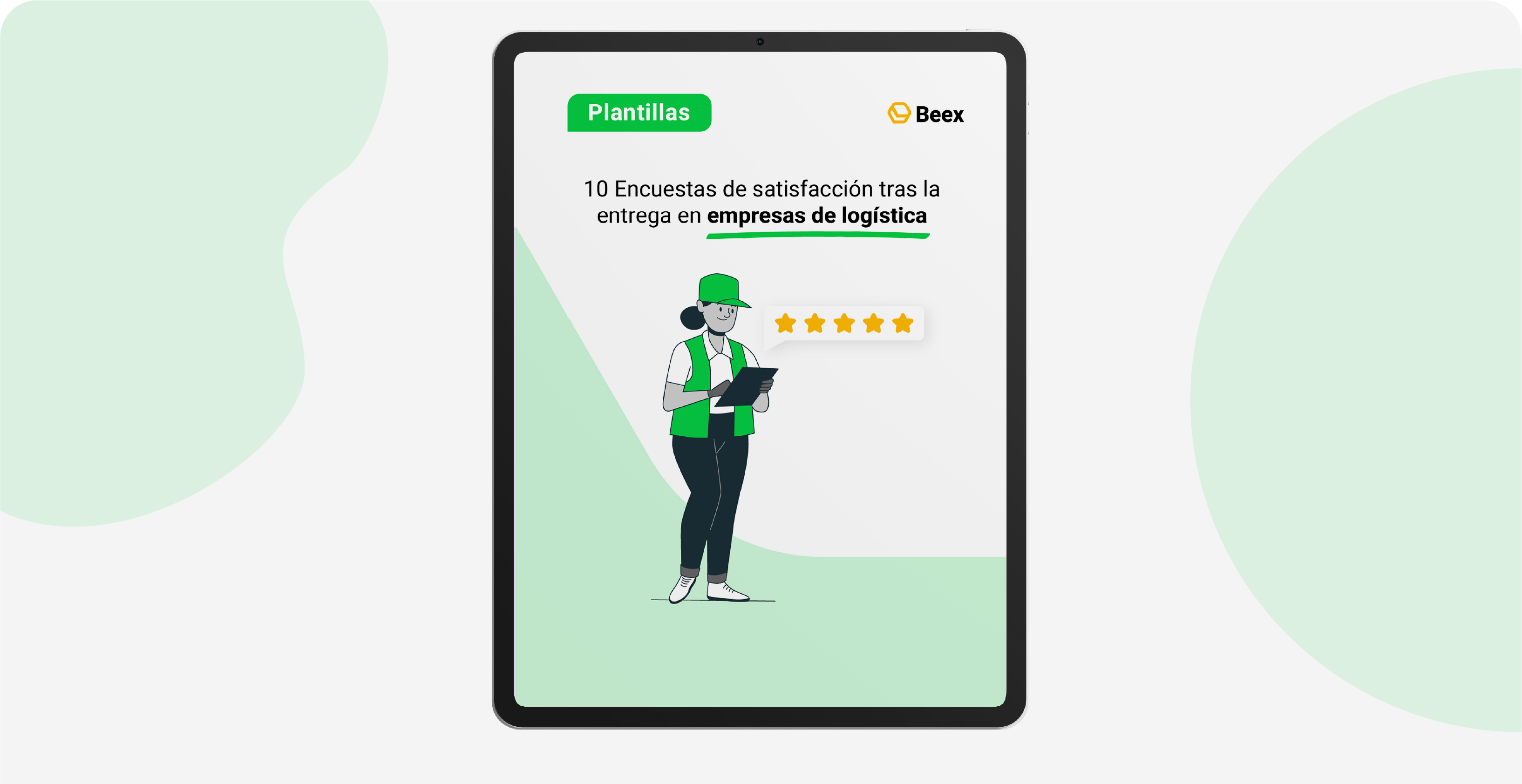 Encuestas de satisfacción tras la entrega en logística