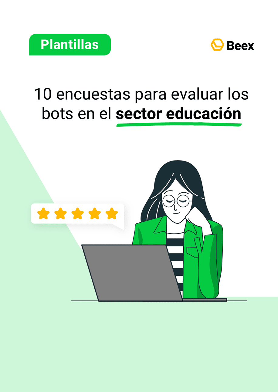 10 encuestas para evaluar los bots en el sector educación
